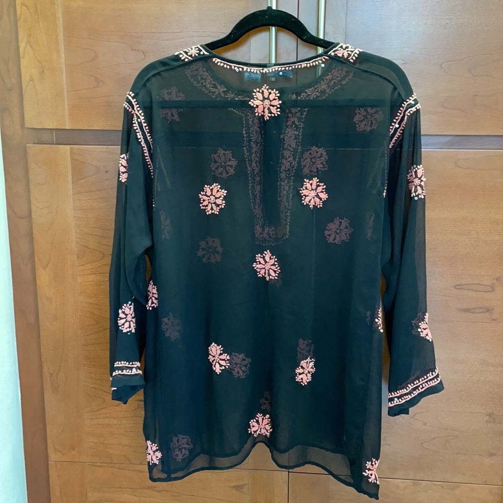 Cohabitat Gorgeous sheer embroidered tunic - Picture 8 of 10